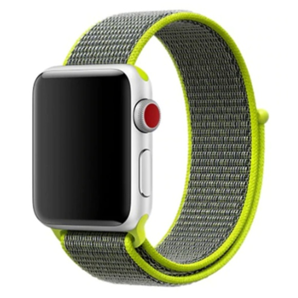NEW Light Yellow Strap Loop Band For Apple Watch - Picture 2 of 6